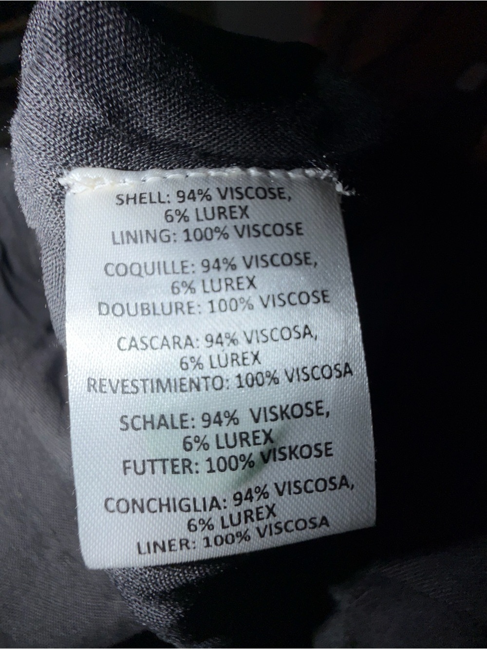 Rococo Sand Black Tiered Ruffle Maxi Skirt with Gold Dot Print. Sz M - Picture 6 of 6